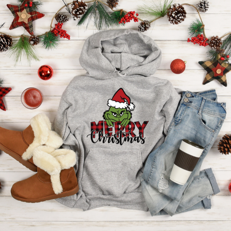 Grinch Hoodie- Adult  Main Image